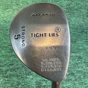 Adams Tight Lies Strong 5 Wood 19° SuperShaft MidFlex RH Fairway Golf Club